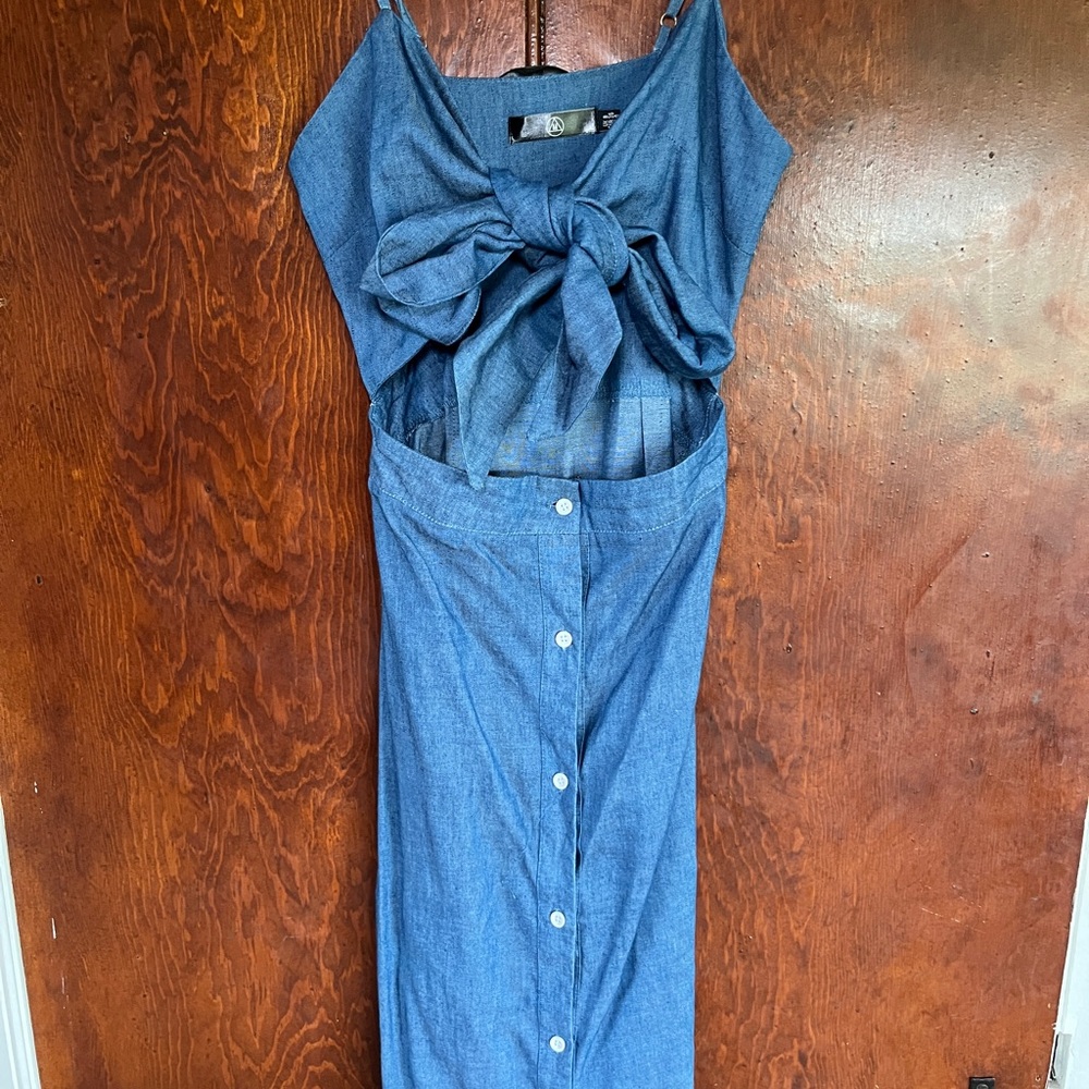 Cut out Jean dress size 4